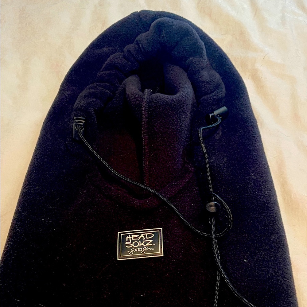 Head Black Fleece Hood
